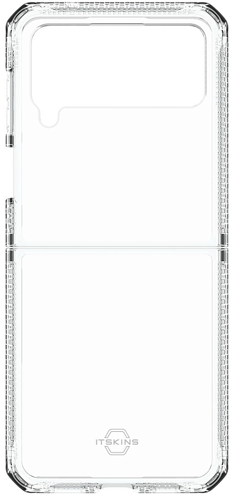 Чехол Itskins Hybrid Clear для Samsung Galaxy Z Flip4 прозрачный SGB4-HBMKC-TRSP - фото 1
