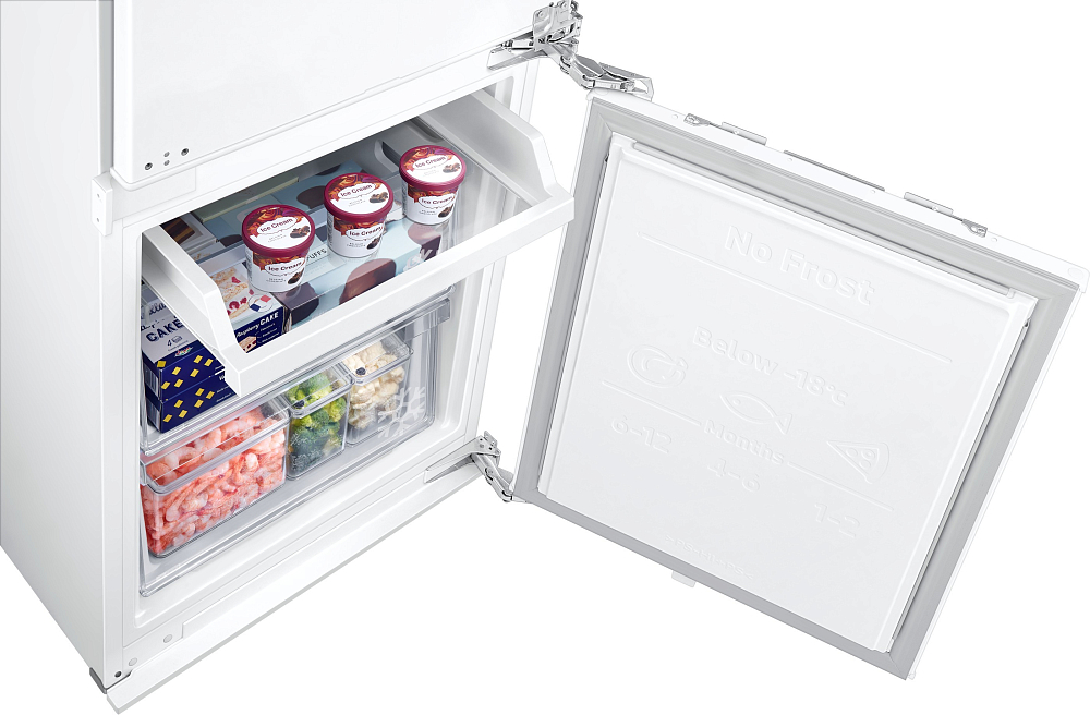 Встраиваемый холодильник Samsung BRB30615EWW с увеличенным полезным объёмом SpaceMax, 298 л BRB30715EWW, цвет белый - фото 8