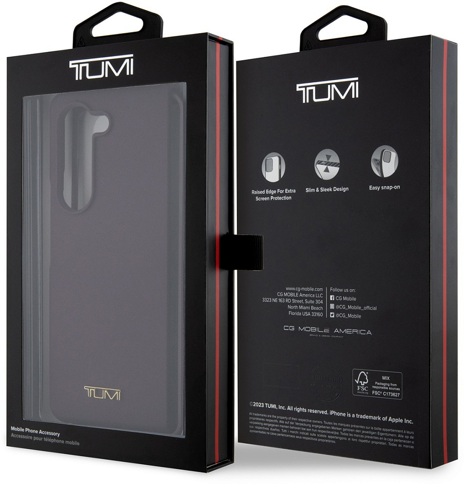 Чехол Tumi Liquid Silicone Metal Galaxy Z Fold5 фиолетовый фото 5