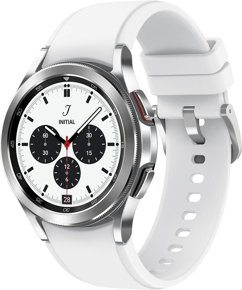 Смарт-часы Samsung Galaxy Watch4 Classic SM-R880NZSAGLB, 42 мм серебро SM-R880NZSAGLB, цвет серебристый - фото 3
