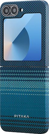 Чехол Pitaka Fusion Moonrise MagEZ Case 5 для Galaxy Z Flip6 синий
