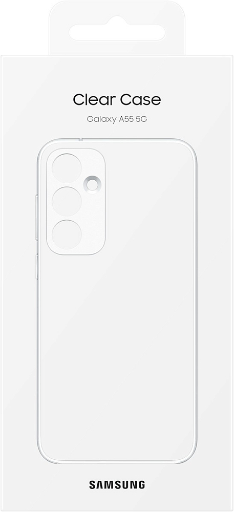 Чехол Samsung Clear Case A55 прозрачный EF-QA556CTEGRU - фото 6