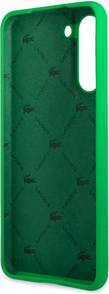 Чехол Lacoste Hard Logo для Galaxy S21 FE зеленый LCHCS21FESN - фото 2