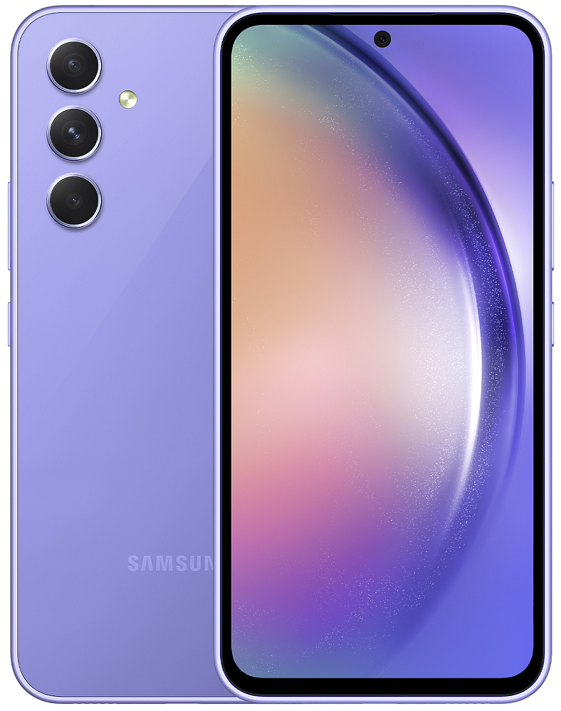 Смартфон Samsung Galaxy A54 256 ГБ Лавандовый SM-A546E08256VLT21G, цвет лаванда - фото 1