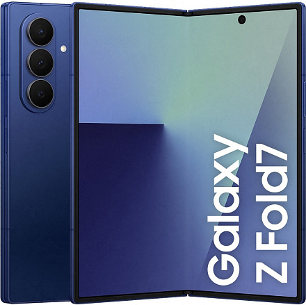 Смартфон Samsung Galaxy Z Fold7 256 ГБ Синий — купить по цене