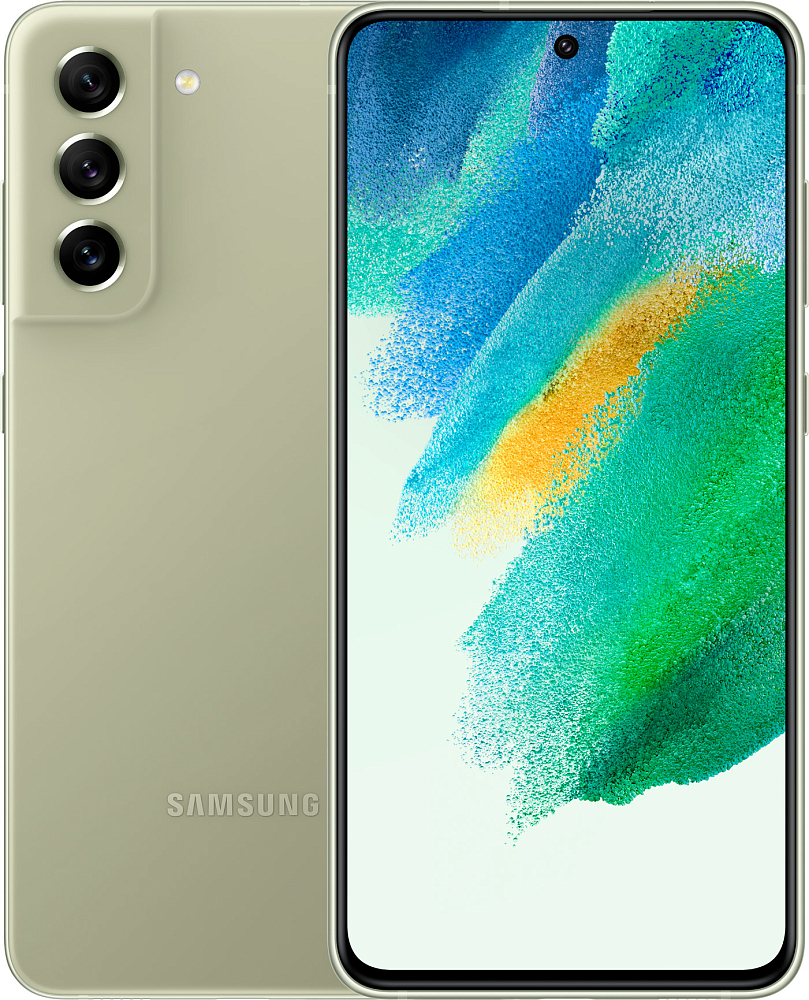 Смартфон Samsung Galaxy S21 FE (Exynos) 128 ГБ зеленый SM-G990ELGIGLB