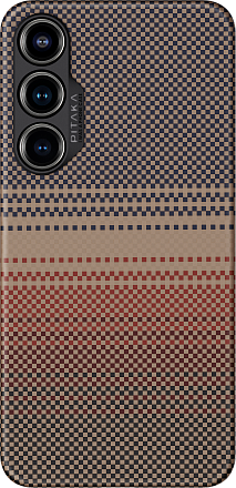 Чехол Pitaka MagEZ 4 Case для Galaxy S24+, кевлар, Sunset коричневый
