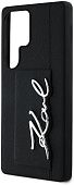 Чехол Karl Lagerfeld Metal Signature для Galaxy S25 Ultra черный