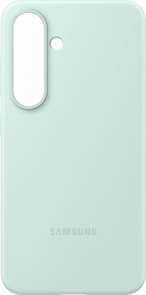 Чехол Samsung Silicone Case Galaxy S25 мятный фото 4