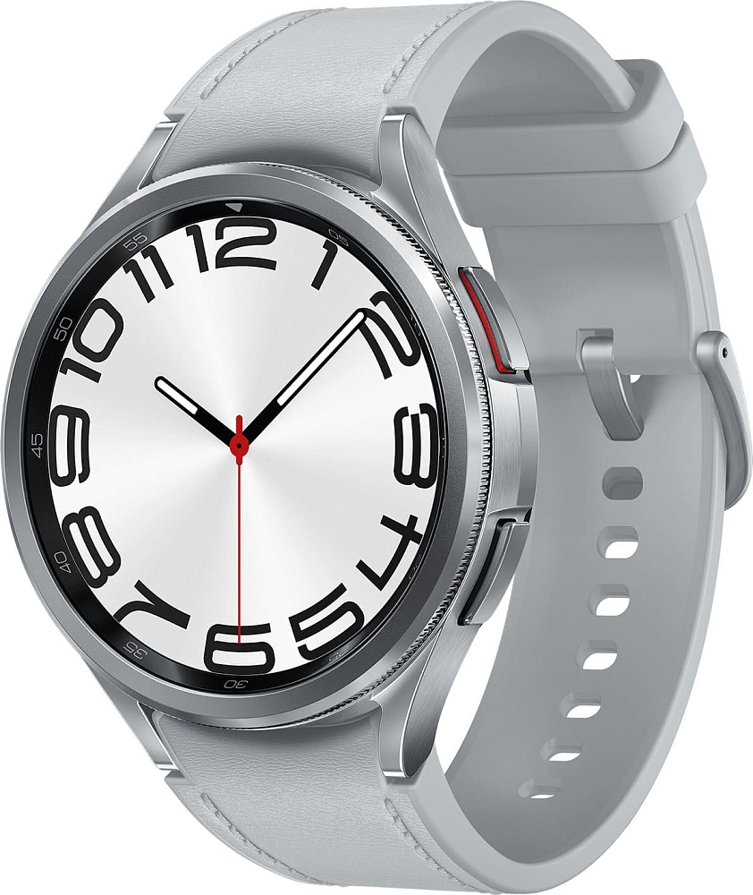 Смарт-часы Samsung Galaxy Watch6 Classic, 47 мм серебро (SM-R960NZSACIS) SM-R960NZ47SILWF1S, цвет серебристый Galaxy Watch6 Classic, 47 мм серебро (SM-R960NZSACIS) - фото 2