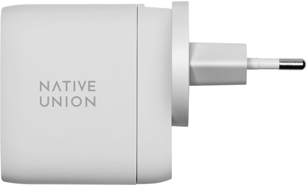 Сетевое зарядное устройство Native Union Сетевое зарядное устройство Native Union Fast GaN Charger 2USB-C, PD, 67 Вт белый фото 2