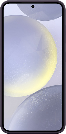 Чехол Samsung Silicone Case S24 темно-фиолетовый Фото 2