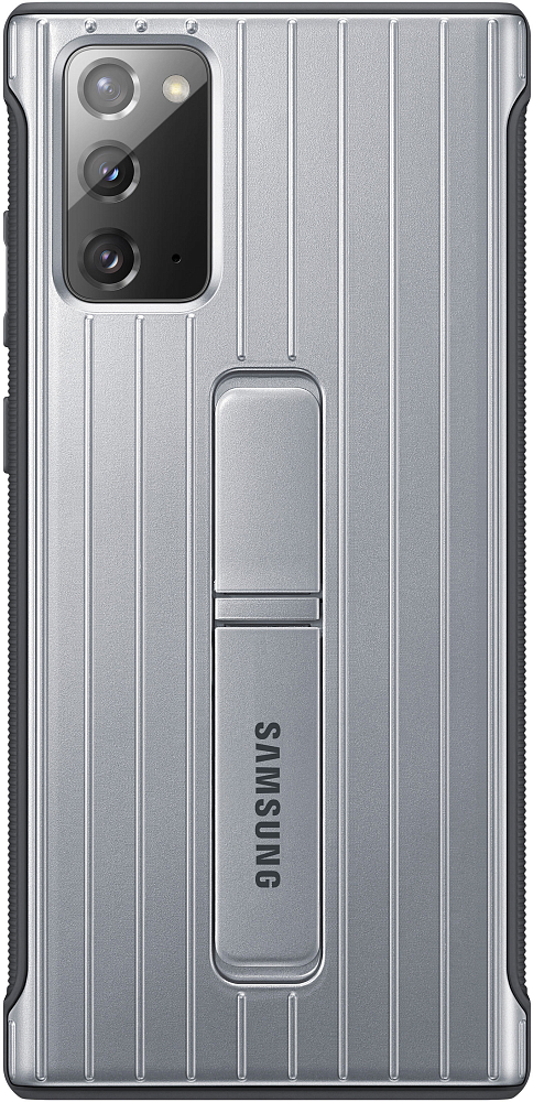 Чехол Samsung Protective Standing Cover для Galaxy Note20 серебристый