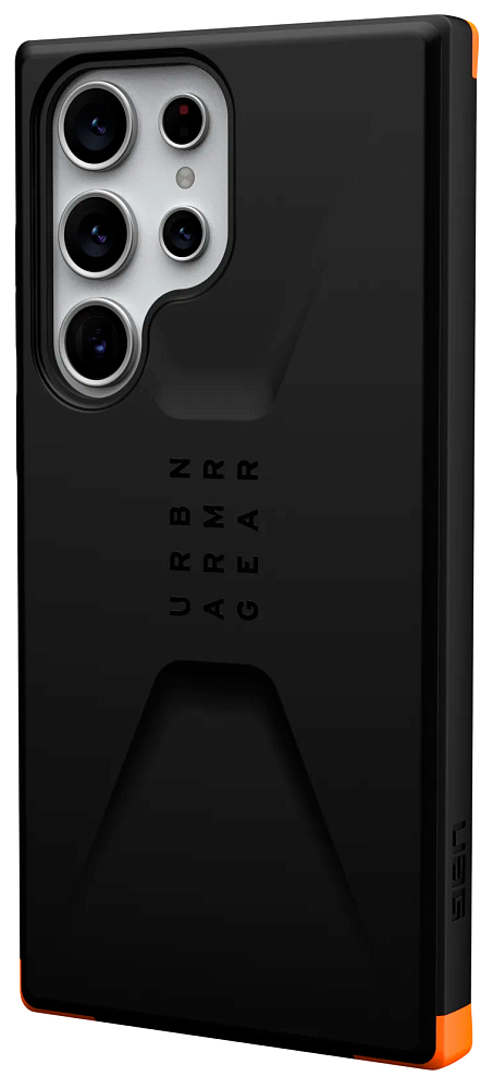 Чехол UAG Civilian Black для Galaxy S23 Ultra черный 214136114040 - фото 5