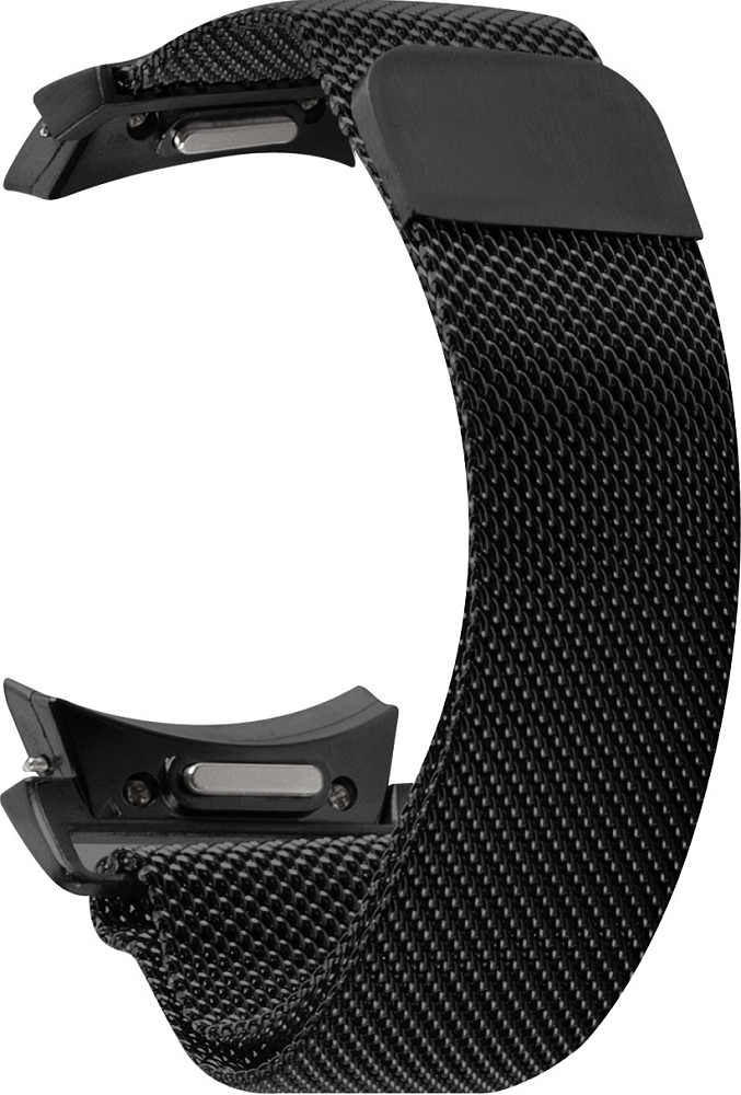Ремешок moonfish миланская петля для Galaxy Watch 40/47mm, сталь черный MNF38593