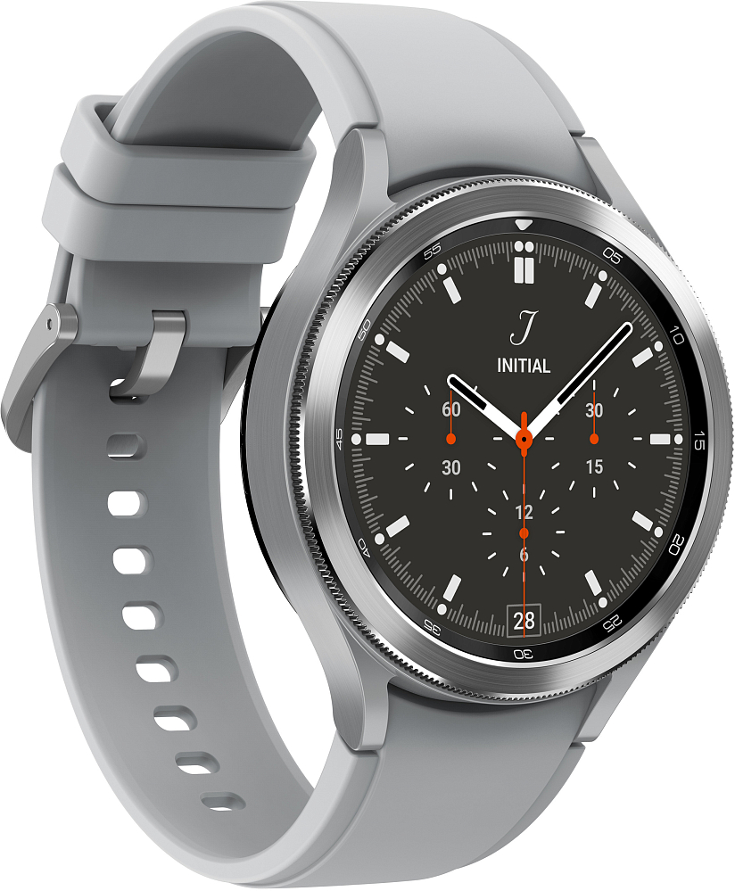 Смарт-часы Samsung Galaxy Watch4 Classic, 46 мм серебро SM-R890NZSACIS, цвет серебристый - фото 4