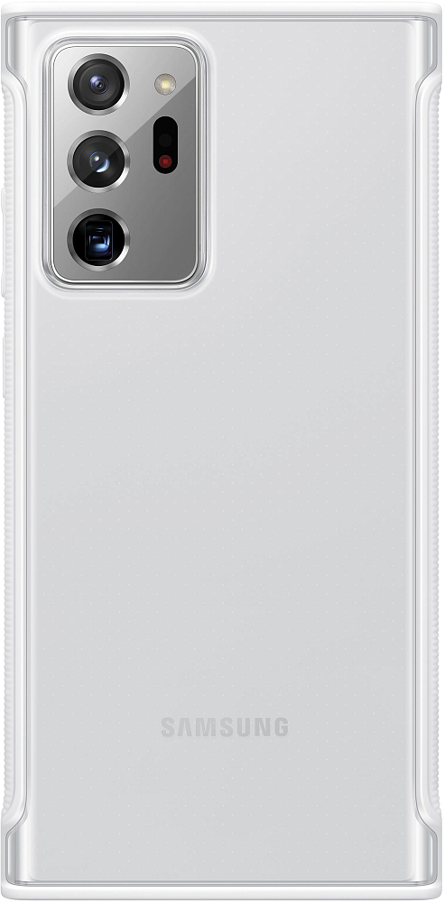 Чехол Samsung Clear Protective Cover для Galaxy Note20 Ultra белый
