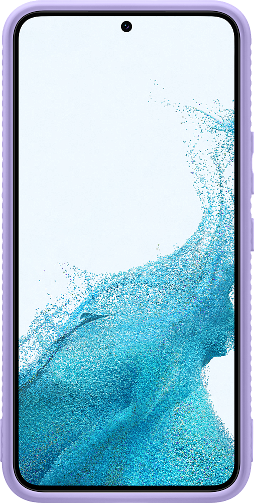 Чехол Samsung Protective Standing Cover для Galaxy S22 фиолетовый EF-RS901CVEGRU - фото 5