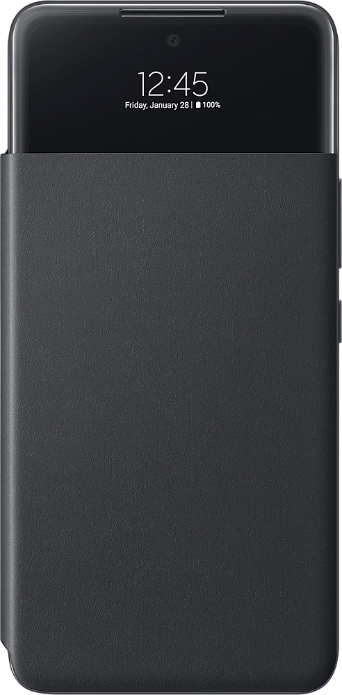 Чехол-книжка Samsung Smart S View Wallet Cover A53 Черный EF-EA536PBEGRU - фото 1