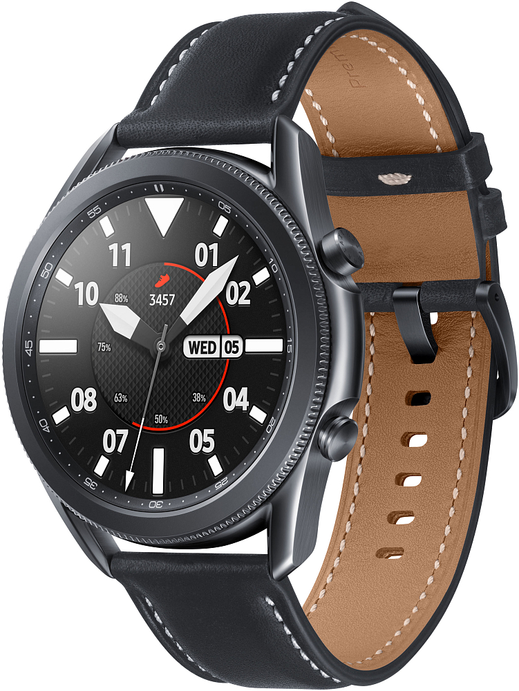 Смарт-часы Samsung Galaxy Watch3, 45 мм черный SM-R840NZKACIS - фото 2