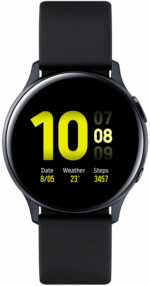 Носимое устройство Samsung Galaxy Watch Active2 40 мм, корпус из алюминия лакрица