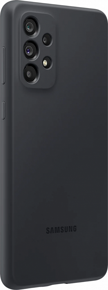Чехол Samsung Silicone Cover Galaxy A73 5G Черный EF-PA736TBEGRU - фото 3