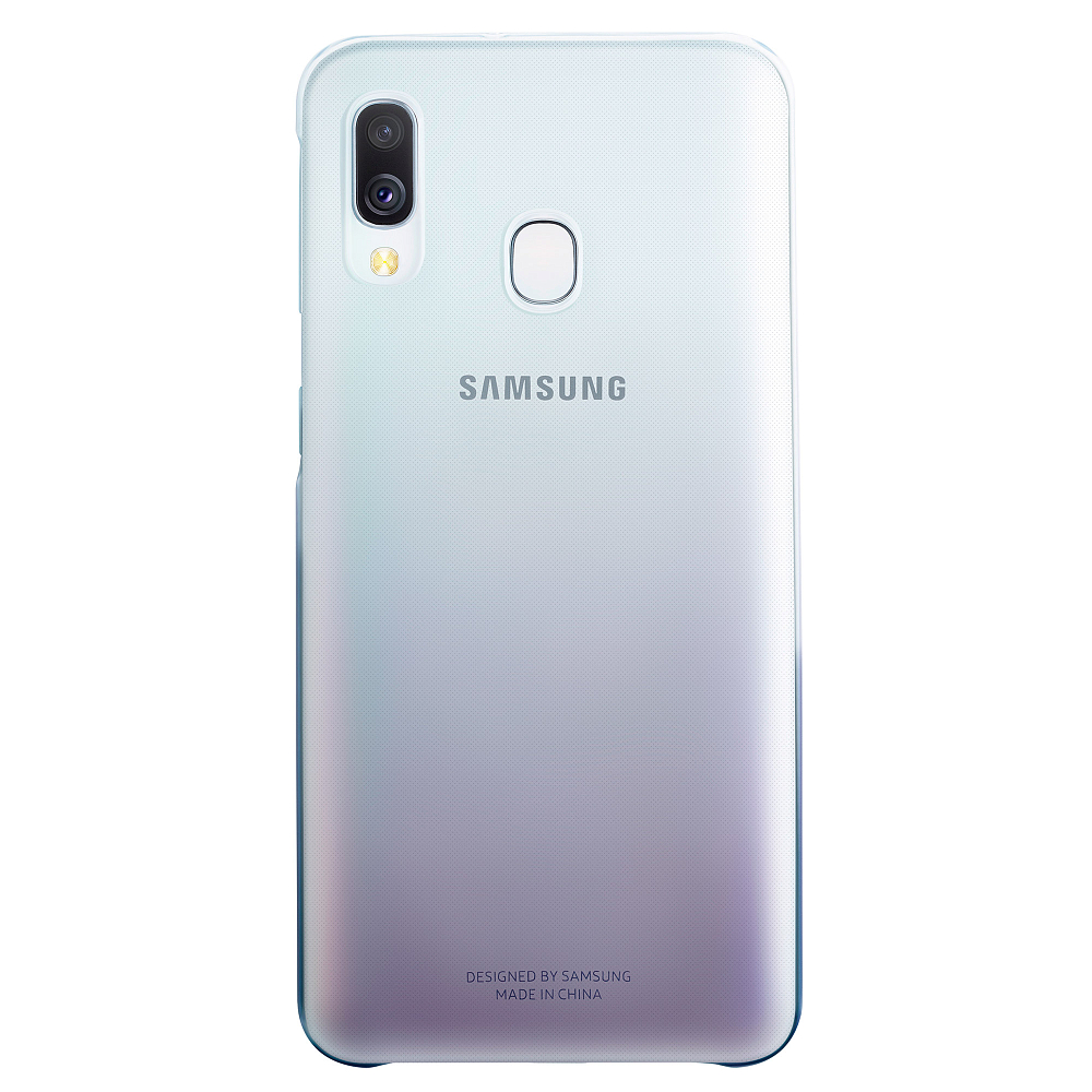 Чехол Samsung Gradation Cover Galaxy A40 черный
