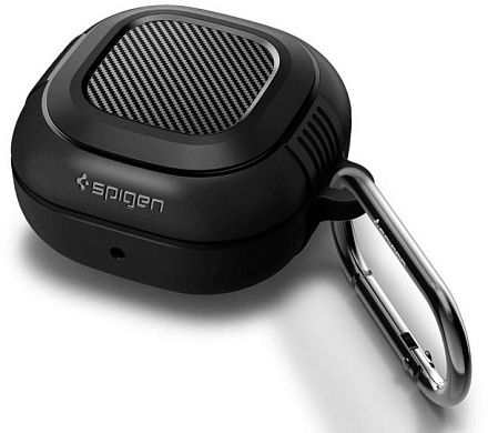 Чехол Spigen Rugged Armor для Galaxy Buds Live/FE/Pro 2 черный Фото 2