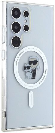 Чехол Karl Lagerfeld Choupette MagSafe для Galaxy S24 Ultra прозрачный Фото 2