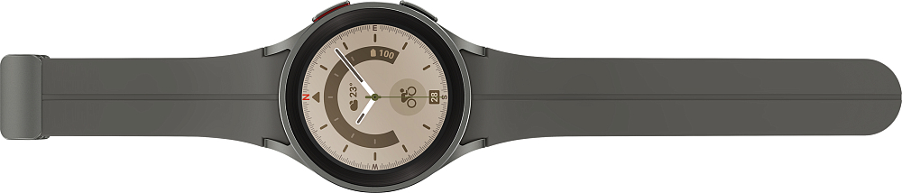 Смарт-часы Samsung Galaxy Watch5 Pro, 44 мм серый титан SM-R920NZTACIS - фото 6
