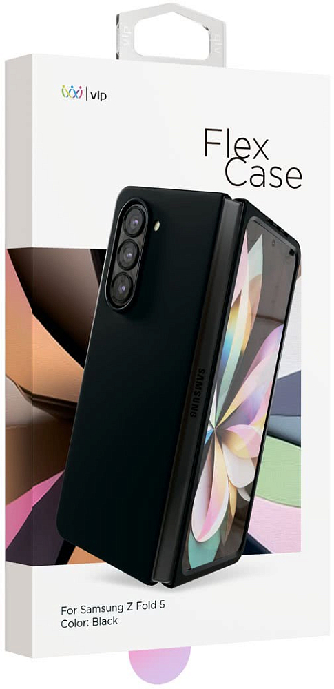 Чехол VLP Soft Touch Case для Z Fold5 черный 10514001 - фото 5