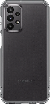 Чехол Samsung Soft Clear Cover A23 черный