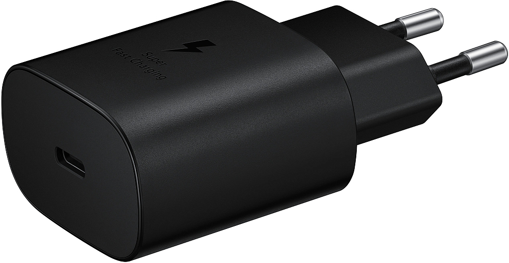 Сетевое зарядное устройство Samsung EP-TA800 USB-C 25 Вт черный EP-TA800NBEGWW - фото 1