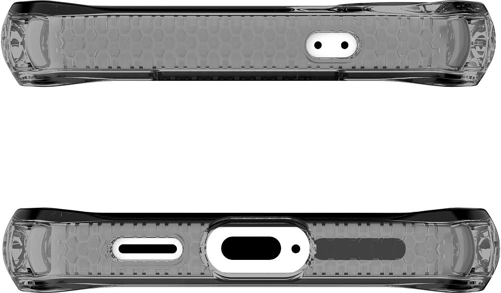 Чехол Itskins Hybrid Clear для Galaxy S25 дымчатый фото 6