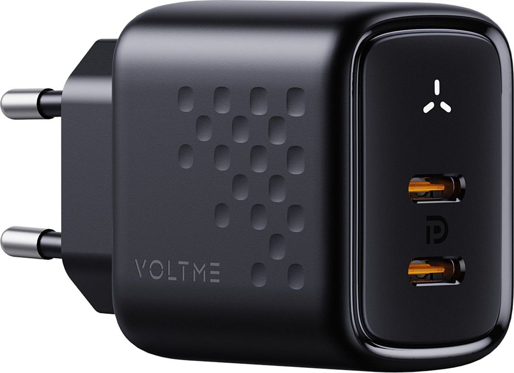 

Сетевое зарядное устройство VOLTME Revo 45CC Duo, 2xUSB-C, 45Вт черный, Revo 45CC Duo, 2xUSB-C, 45Вт черный