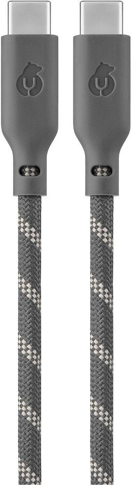 

Кабель uBear Trend Cable USB-C - USB-C, 1.2 м, нейлон серо-бежевый, Серый, Trend Cable USB-C - USB-C, 1.2 м, нейлон серо-бежевый