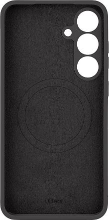 Чехол uBear Touch Mag Case для Galaxy S25+, soft-touch черный Фото 2