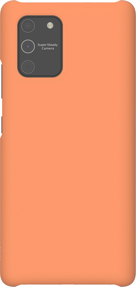Чехол WITS Premium Hard Case для Galaxy Note10 lite оранжевый
