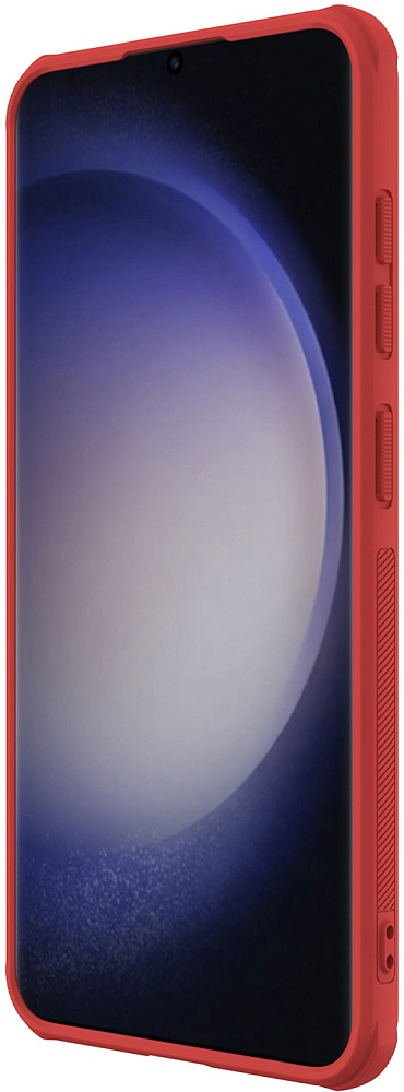 Чехол Nillkin Frosted Shield Pro для Galaxy S24 красный 6902048272637 - фото 4