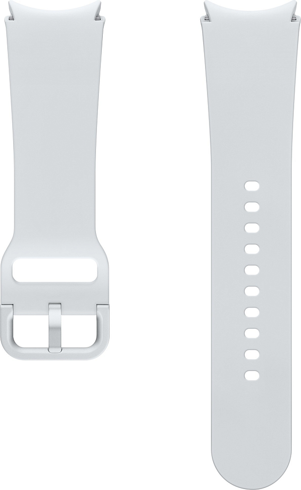 

Ремешок Samsung Galaxy Watch6 Sport Band (S/M) серебристый, Galaxy Watch6 Sport Band (S/M) серебристый