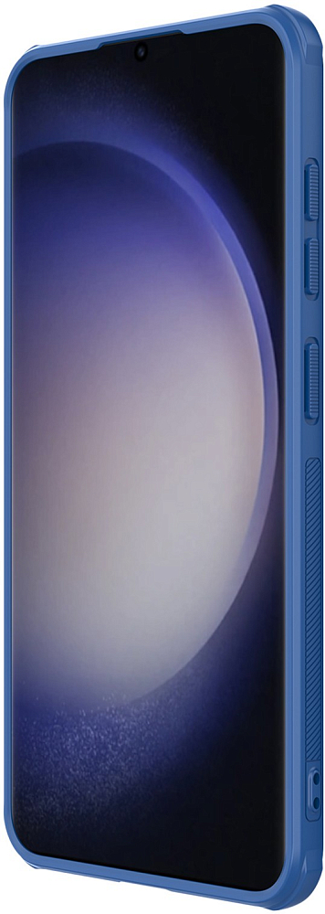 Чехол Nillkin Frosted Shield Pro для Galaxy S24 синий 6902048272620 - фото 4