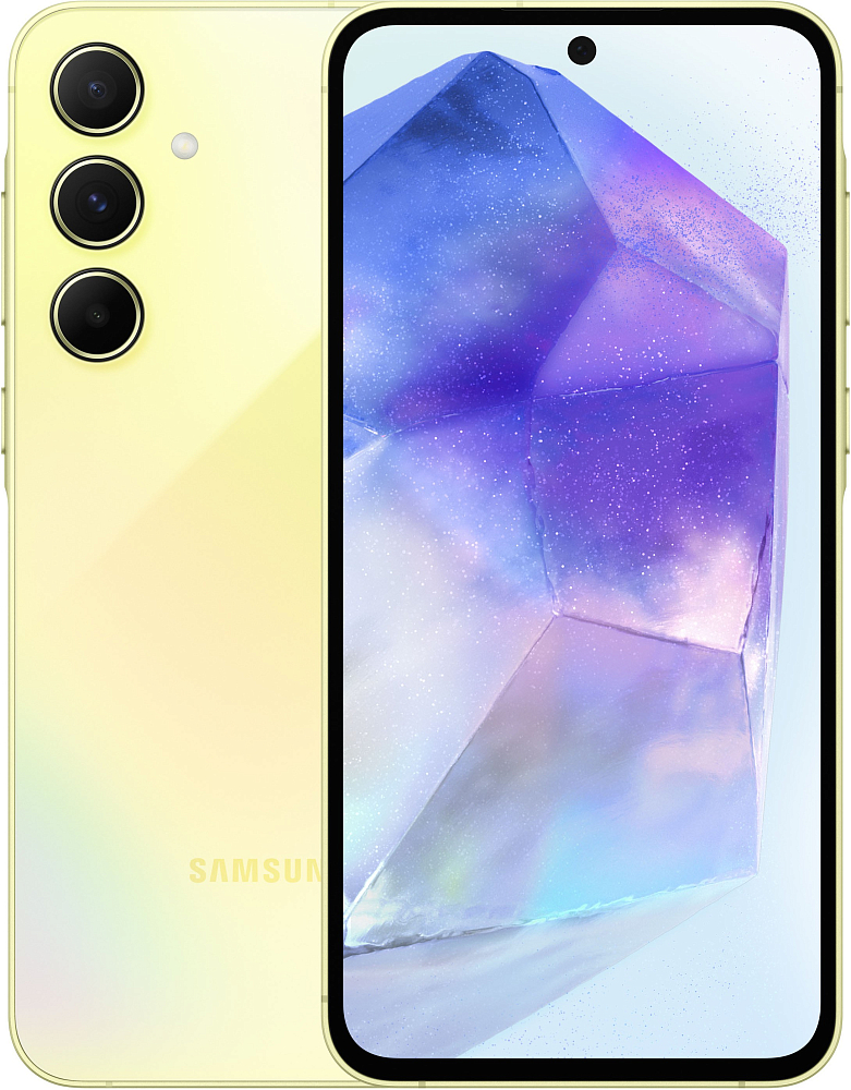 Смартфон Samsung Galaxy A55 128 ГБ желтый SM-A556E08128YLW2E1S
