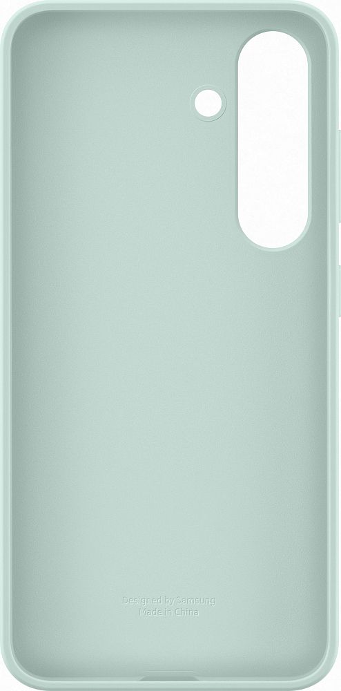 Чехол Samsung Silicone Case Galaxy S25 мятный фото 5