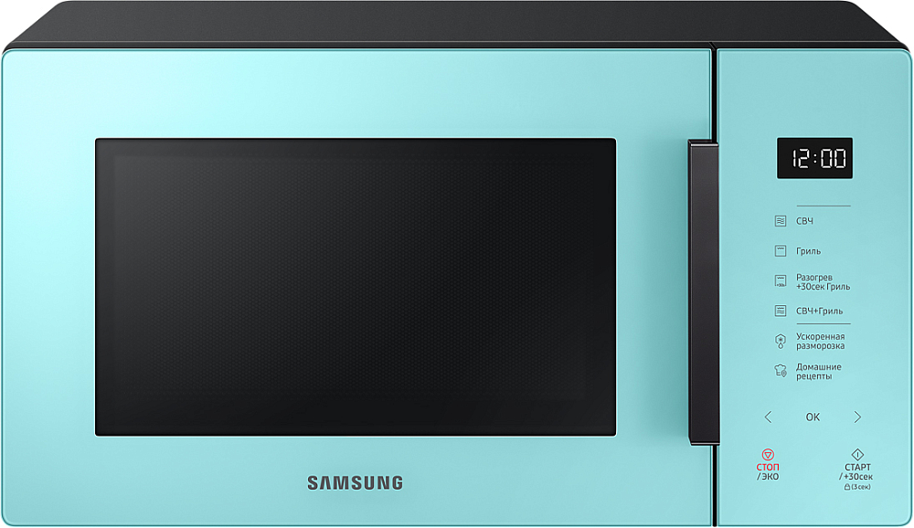

Микроволновая печь Samsung с грилем MW5000T, 23 л голубой, с грилем MW5000T, 23 л голубой