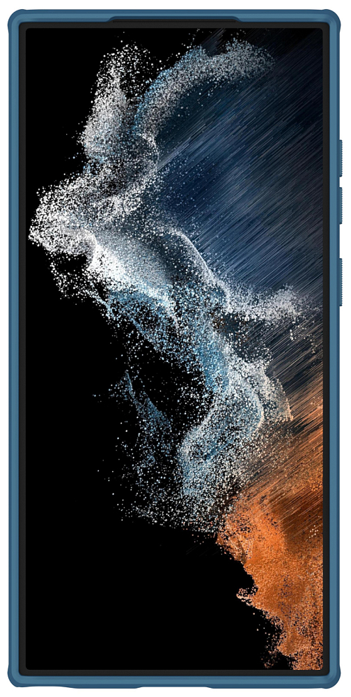Чехол Nillkin FrostedShield Pro для Galaxy S23 Ultra голубой 6902048258075 - фото 2