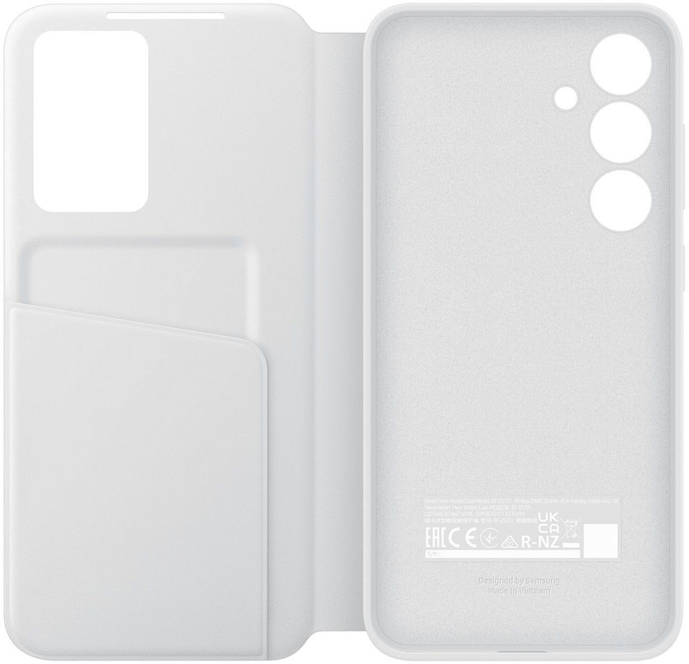 Чехол-книжка Samsung Smart Wallet Case Galaxy S24 FE белый фото 5