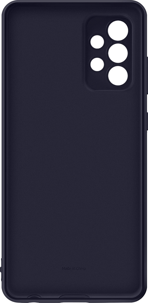 Чехол Samsung Silicone Cover для Galaxy A72 черный EF-PA725TBEGRU - фото 7