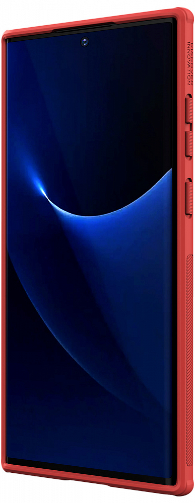 Чехол Nillkin Frosted Shield Pro для Galaxy S22 Ultra красный 6902048235458 - фото 4