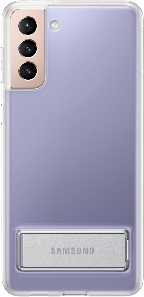 Чехол Samsung Clear Standing Cover для Galaxy S21+ прозрачный