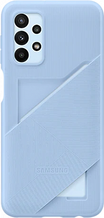 Чехол Samsung Card Slot Cover A23 голубой
